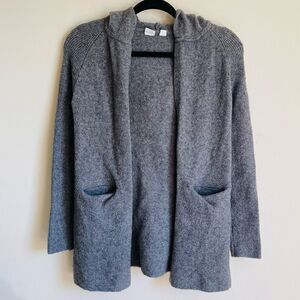 GAP Kid’s Wool Blend Hooded Cardigan M (8)
